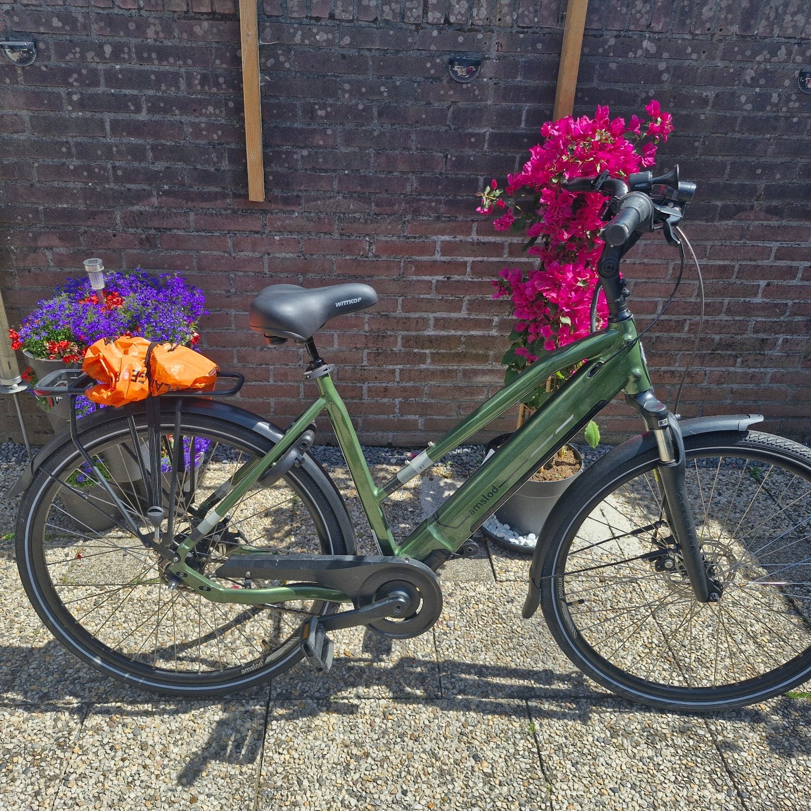 Amslod dalton  met middenmotor, 55 tot 59 cm, Ophalen, Zo goed als nieuw, Overige merken
