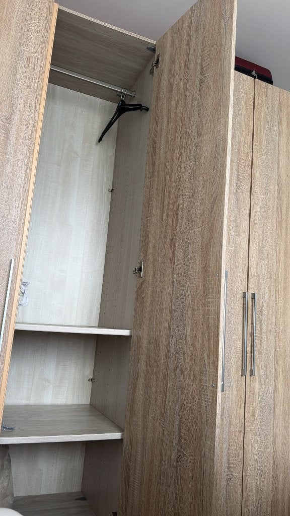 2deurs kledingkast, Huis en Inrichting, Ophalen, Met deur(en), Zo goed als nieuw, 150 tot 200 cm