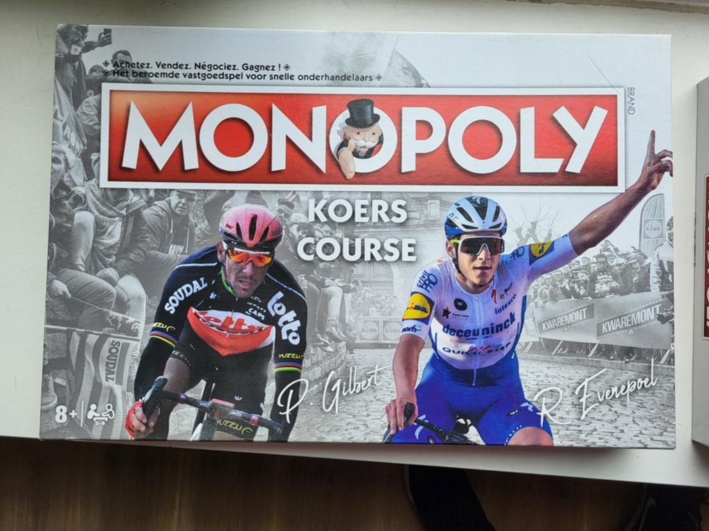 Monopoly- koers/wielrennen, Ophalen