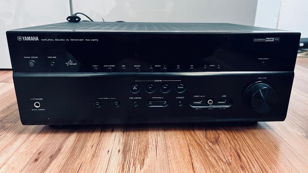 Yamaha RX-V673, Audio, Tv en Foto, Versterkers en Receivers, Ophalen, Yamaha, Niet werkend, 120 watt of meer