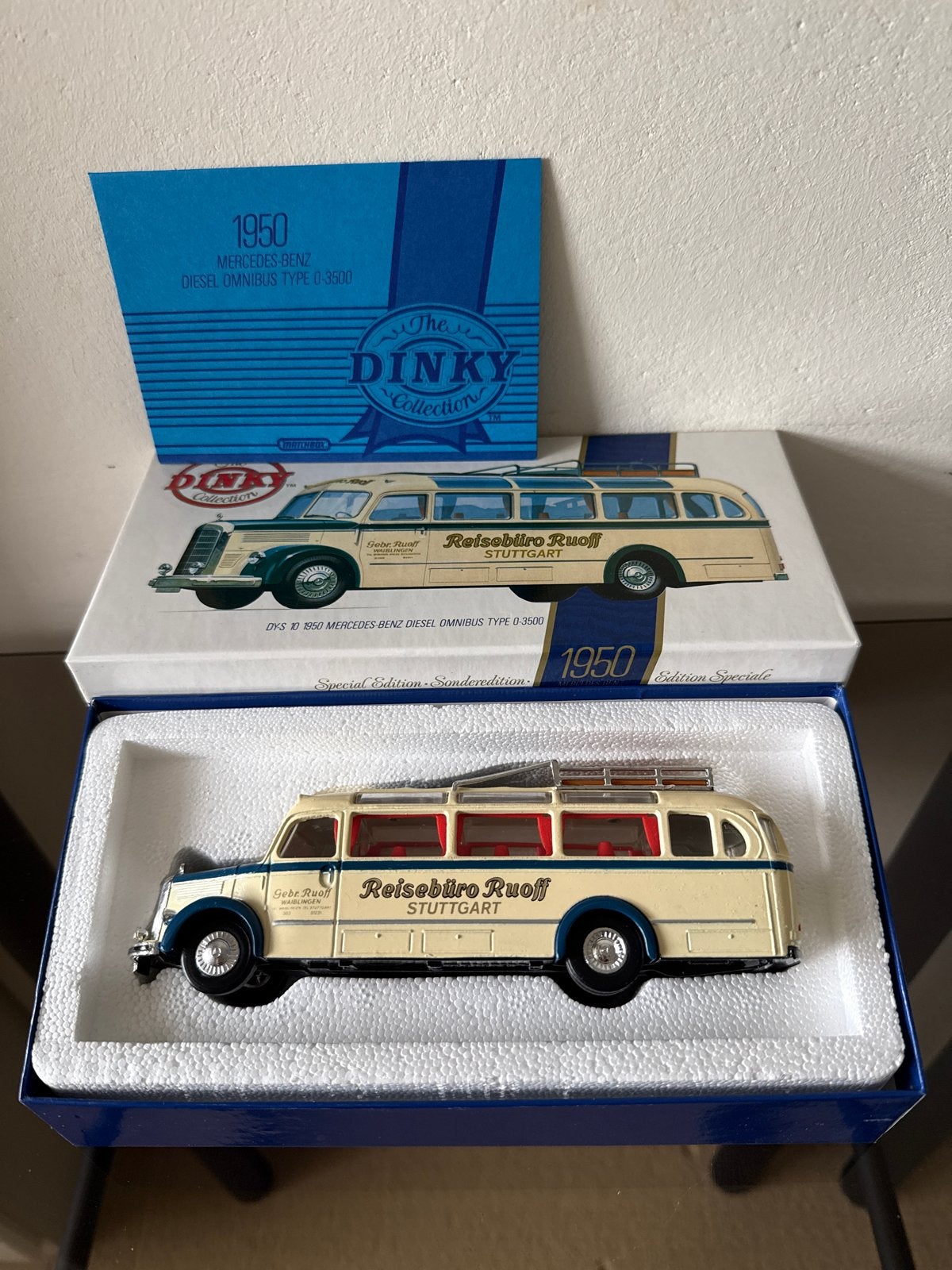 Dinky Toys Collection 1950 Mercedes-Benz Omnibus D-3500, Overige merken, 1:32 tot 1:50, Overige typen, Nieuw