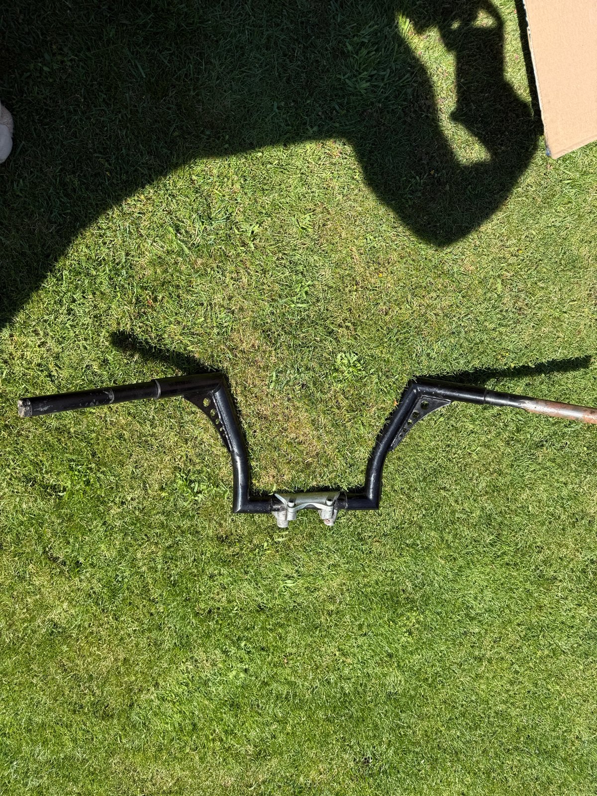 Zwart apehanger 12" met risers!, Ophalen of Verzenden, Gebruikt