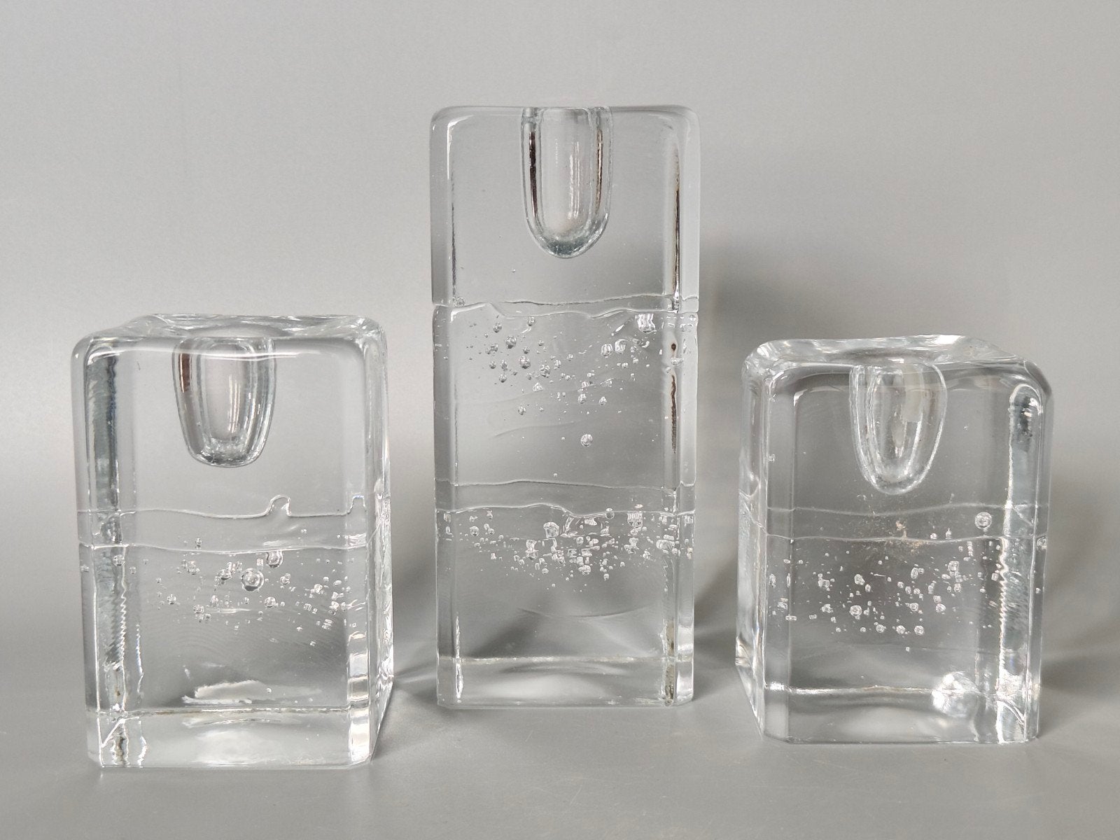 Set littala glas Arkipelago kandelaars design Timo Sarpaneva, Verzenden