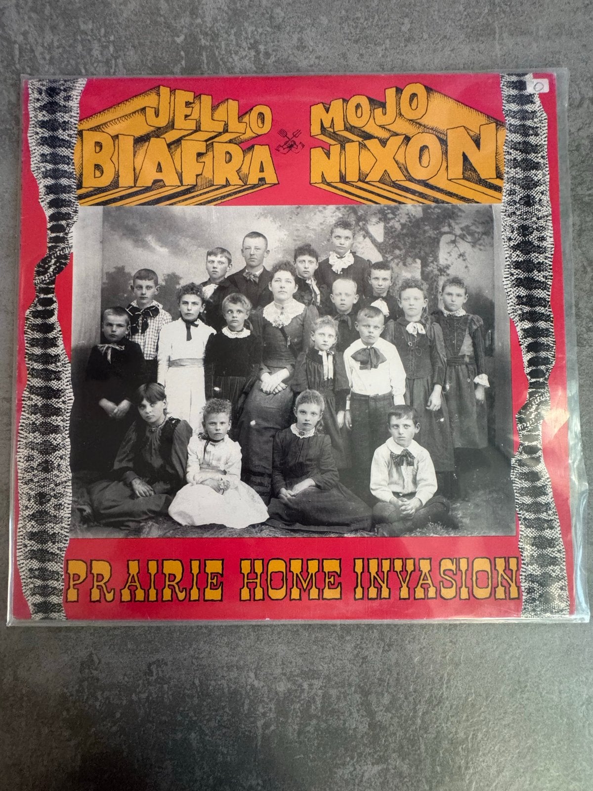 Jello Biafra & Mojo Nixon - Prairie Home Invasion LP, LP, Rock, Gebruikt, Originele persing