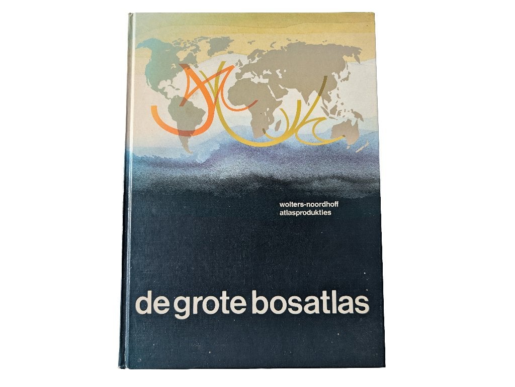 De Grote Bos Atlas - Wolters-Noordhof, Gelezen, Wolters-Noordhoff Atlasproducties, Overige atlassen, Ophalen of Verzenden