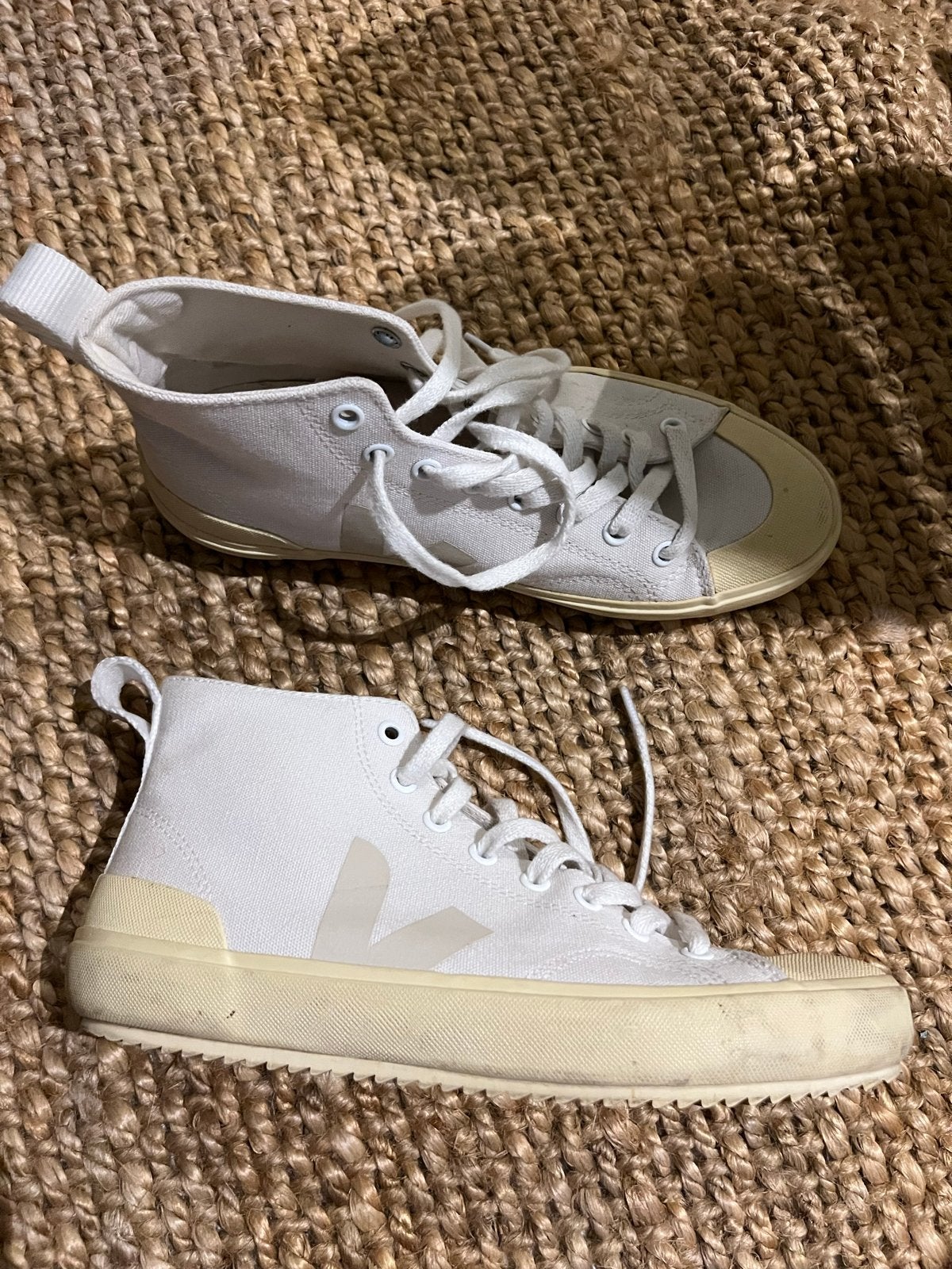 Veja retro sneakers maat 37 - Wit, Ophalen, Gedragen, Wit, Sneakers of Gympen