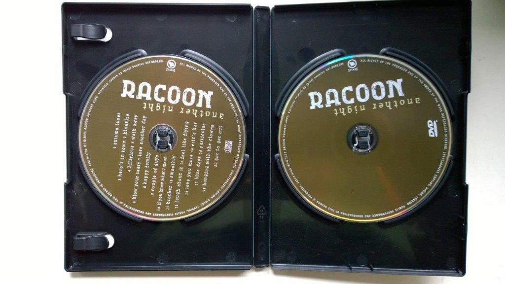 Racoon - Another Night (DVD), Alle leeftijden, Ophalen of Verzenden, Zo goed als nieuw