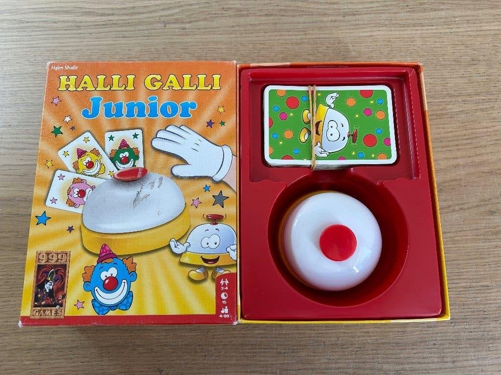 Halli Galli Junior Kaartspel 999 Games (1), Ophalen of Verzenden, Gebruikt