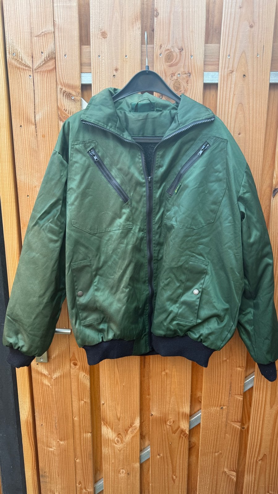 Cratex Workwear Groene Bomberjack - Maat XL, Ophalen of Verzenden, Zo goed als nieuw, Maat 56/58 (XL), Groen