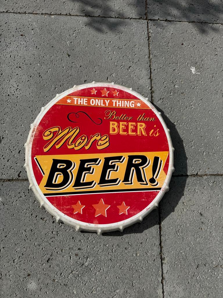 Wanddecoratie Bier Dop, Verzamelen, Biermerken, Ophalen of Verzenden, Gebruikt