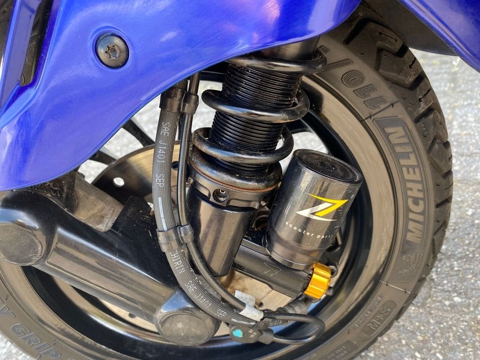 DIKKE SPECIAL VESPA SPRINT S 45KM BROM CANDY BLEU METALIC BJ, Onbekend, Onbekend, VESPA