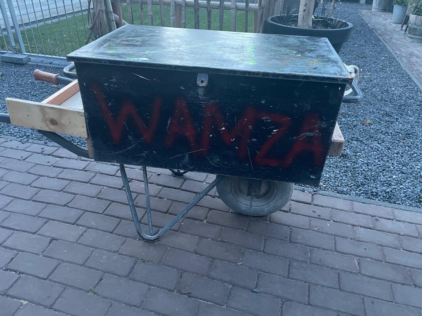 Gereedschap kruiwagen Matador, Ophalen, Gebruikt