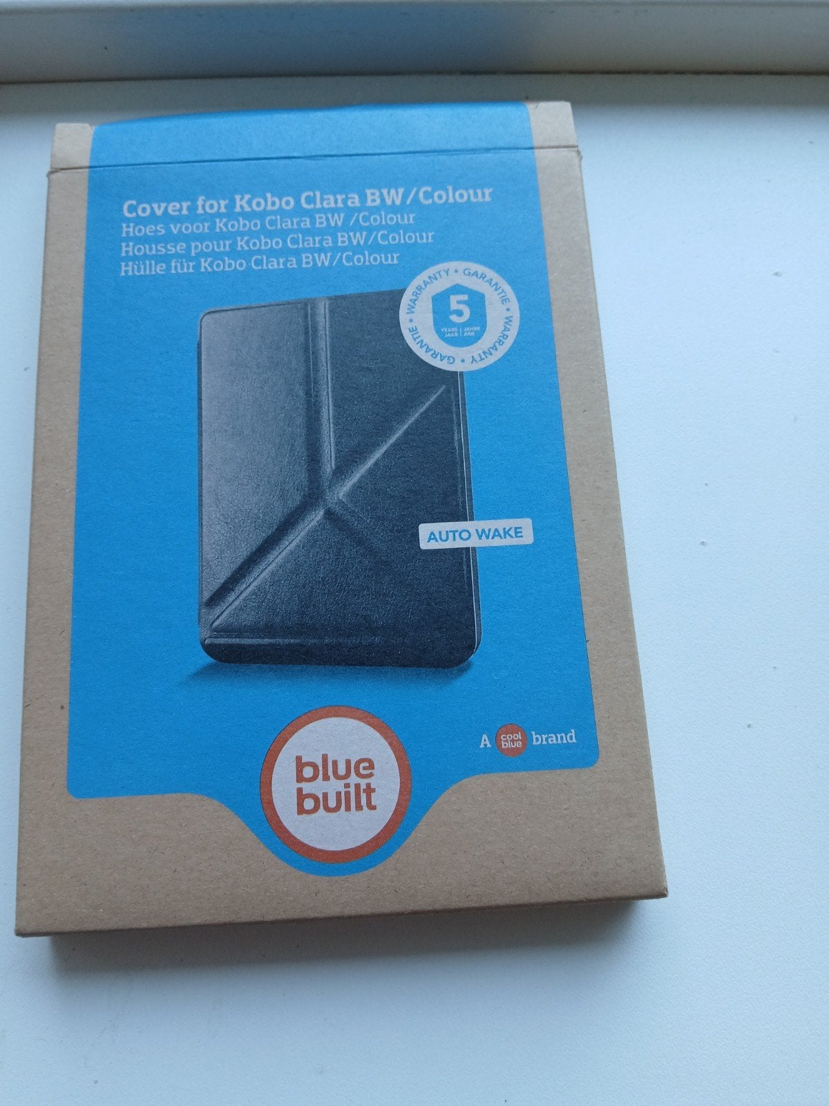 Blue Built Cover voor Kobo Clara BW/Colour - Zwart, Ophalen of Verzenden, Nieuw, 6 inch of minder, Blue Built