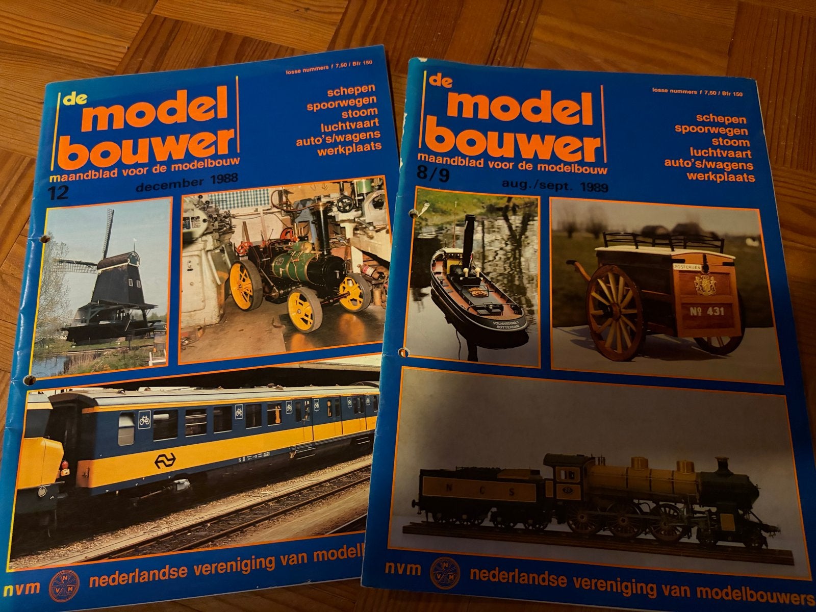 De Modelbouwer en Onder Stoom magazines, Boeken, Tijdschriften en Kranten, Ophalen, Gelezen, Overige typen