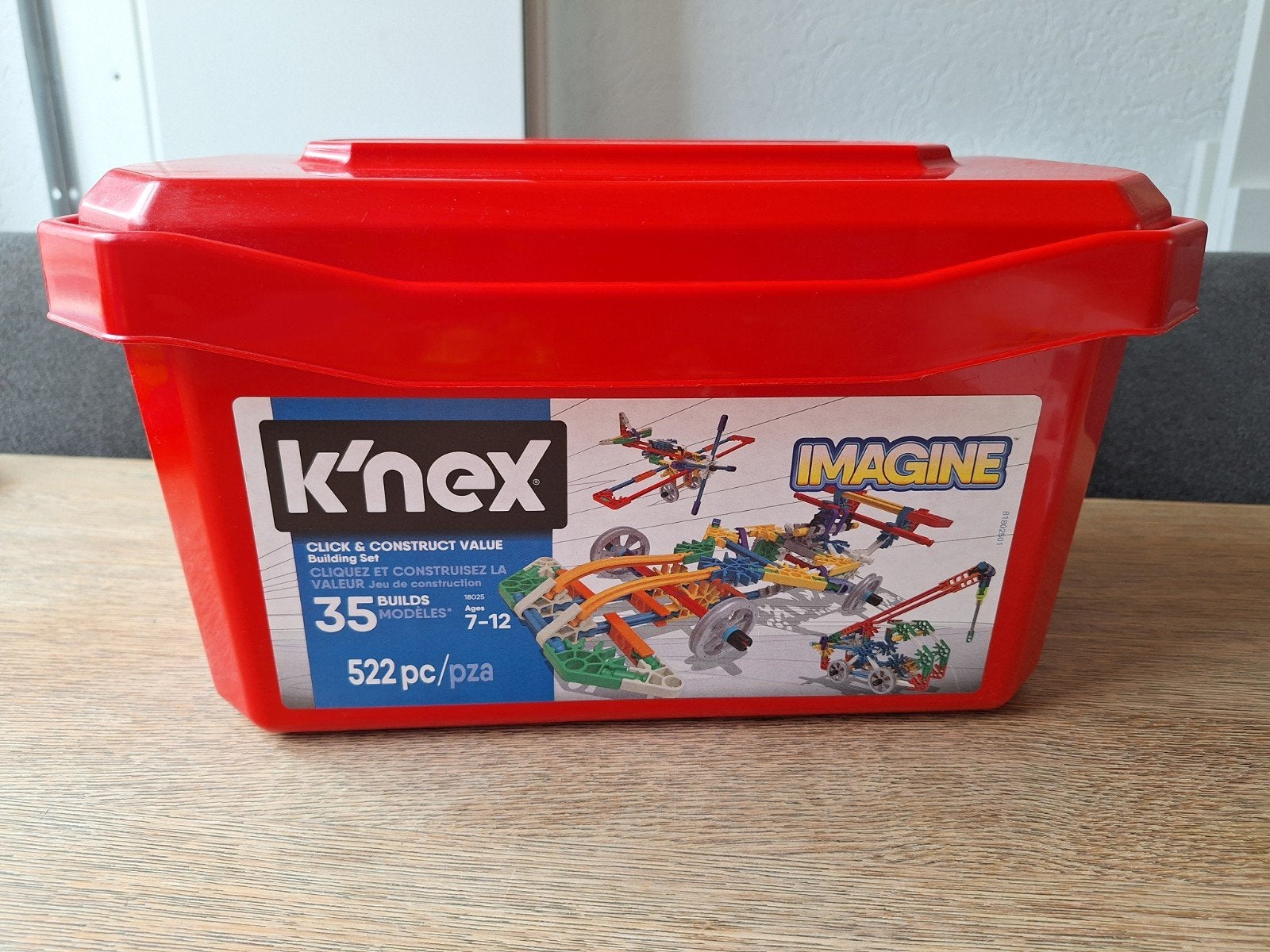 K'nex Imagine Click & Connect Value Bouwset (522 stuks), Ophalen of Verzenden, Gebruikt, K'nex