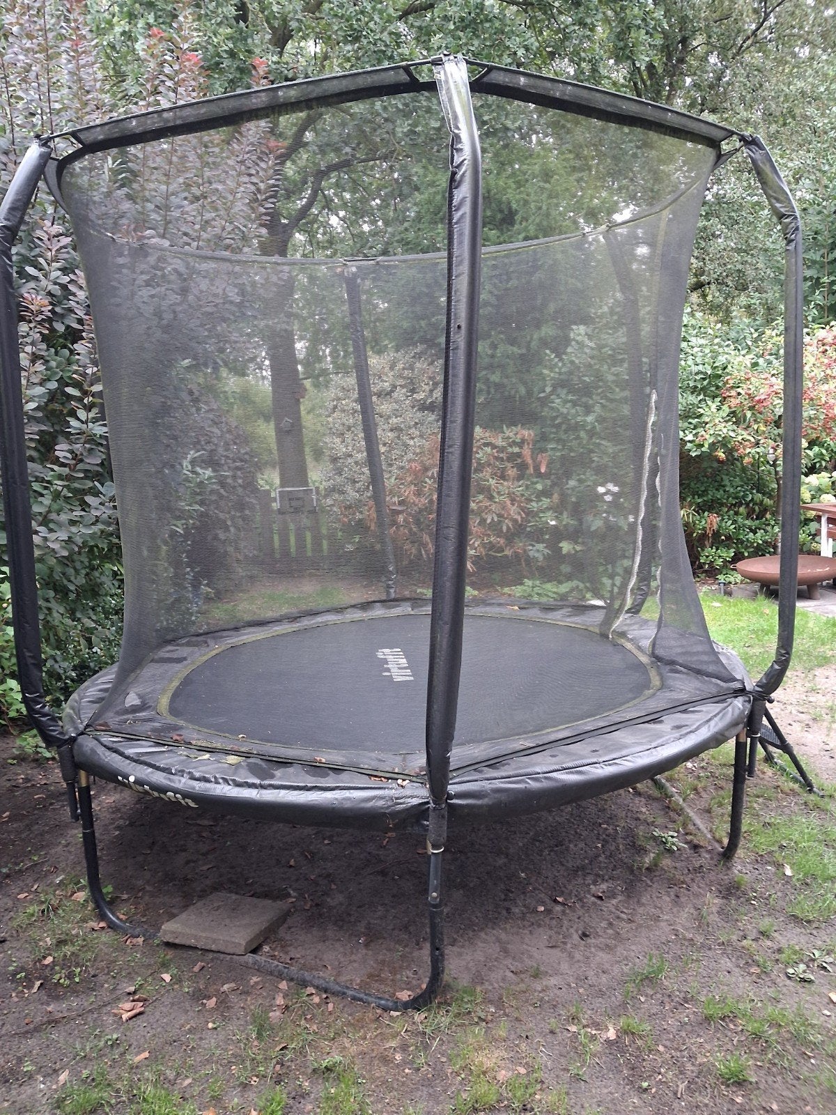 trampoline met veiligheidsnet gratis af te halen, Ophalen, Gebruikt
