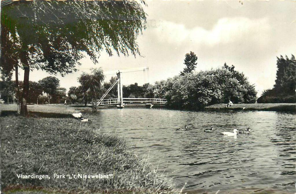 701-433-011 Vlaardingen Park t Nieuwelant, Verzamelen, Ansichtkaarten | Nederland, Verzenden, Voor 1920, Zuid-Holland
