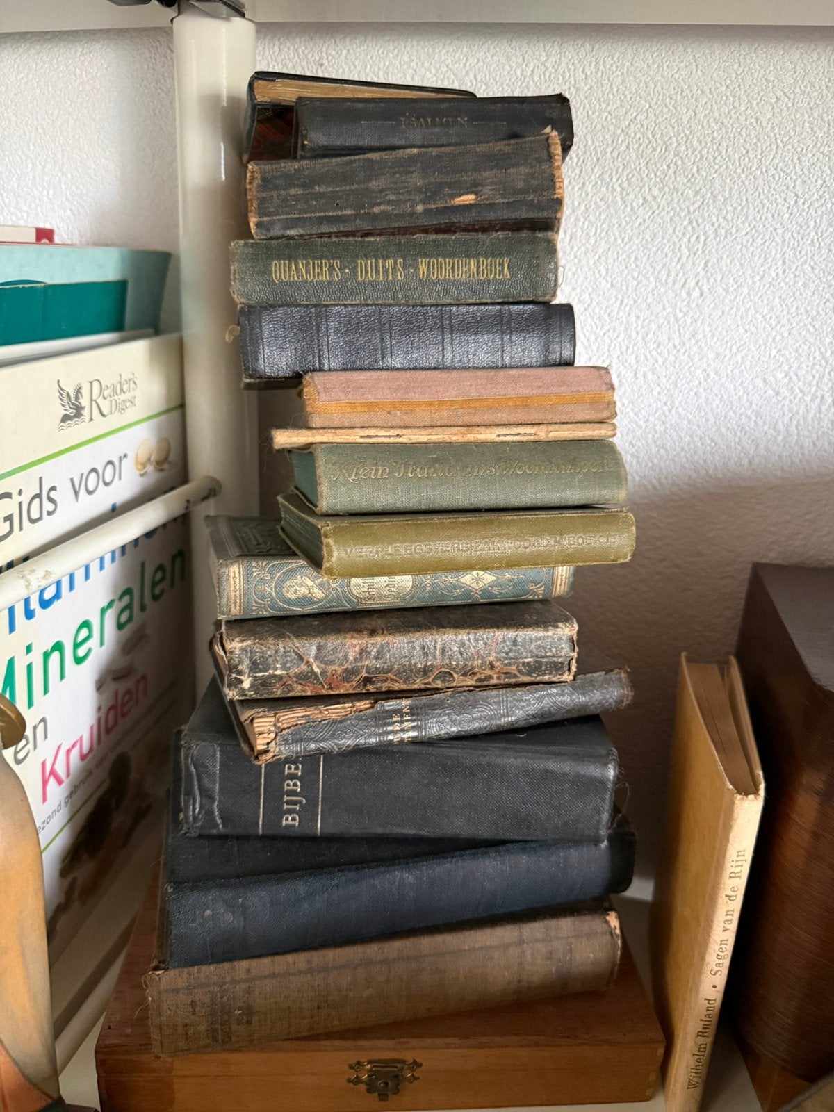 Collectie oude pocket bijbels, Antiek en Kunst, Antiek | Boeken en Bijbels, Ophalen of Verzenden