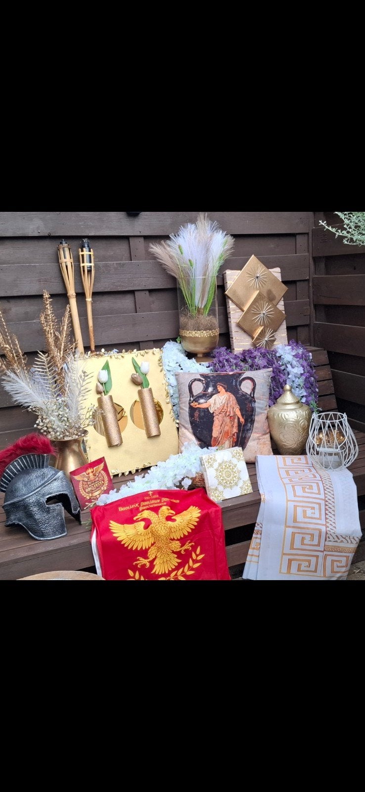 Romeins Tuinfeest decoratie.., Ophalen, Versiering