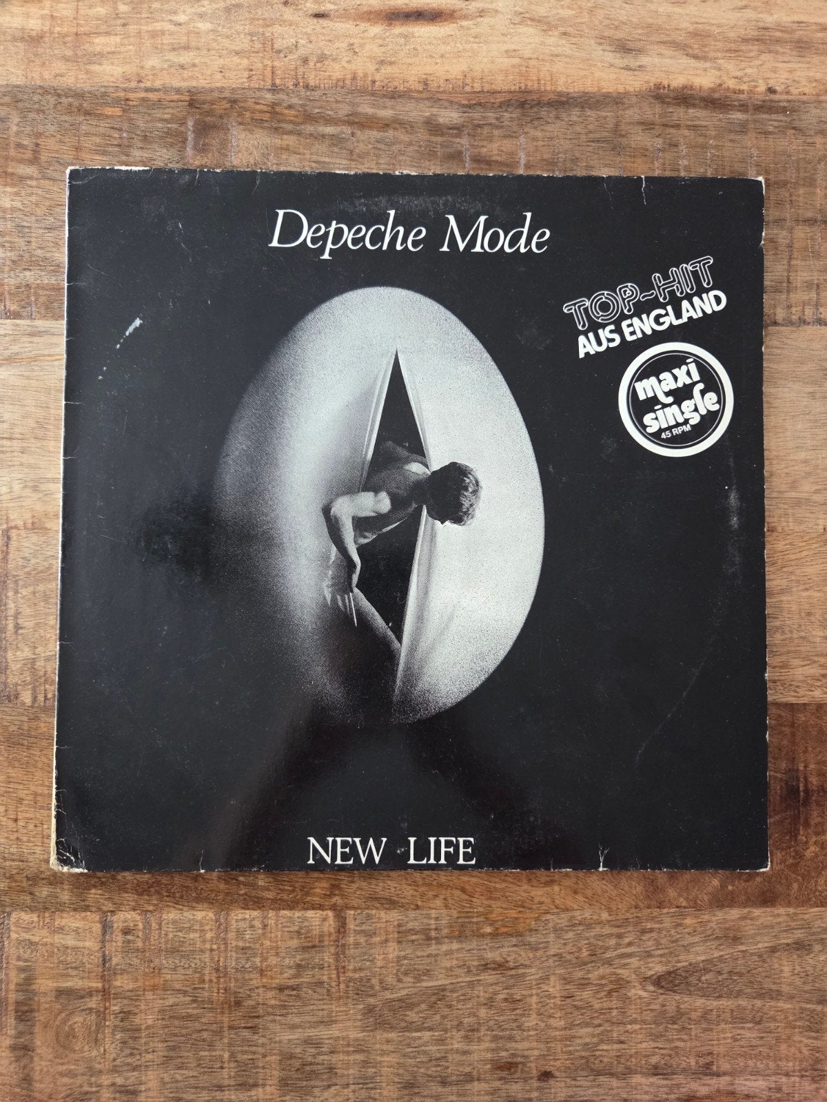Lp maxi single depeche mode new life, Ophalen of Verzenden