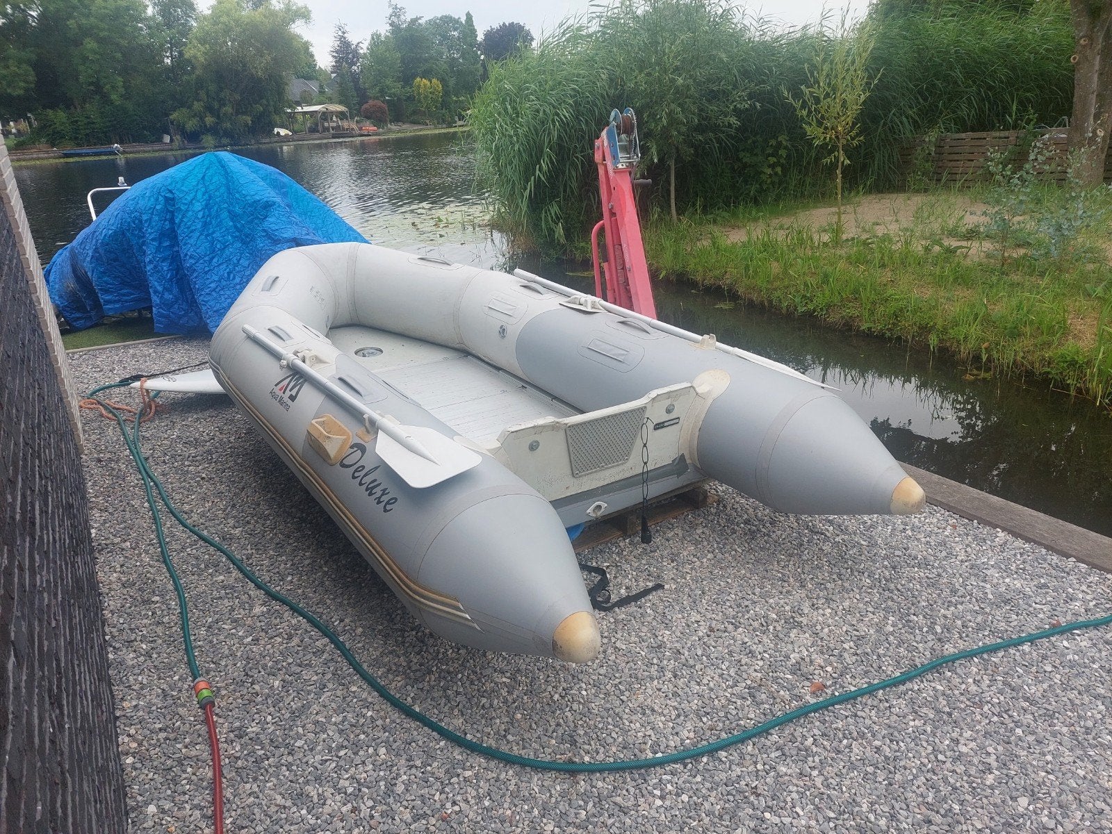 Aqua Marina 350 deluxe met Suzuki DF5, Ophalen of Verzenden
