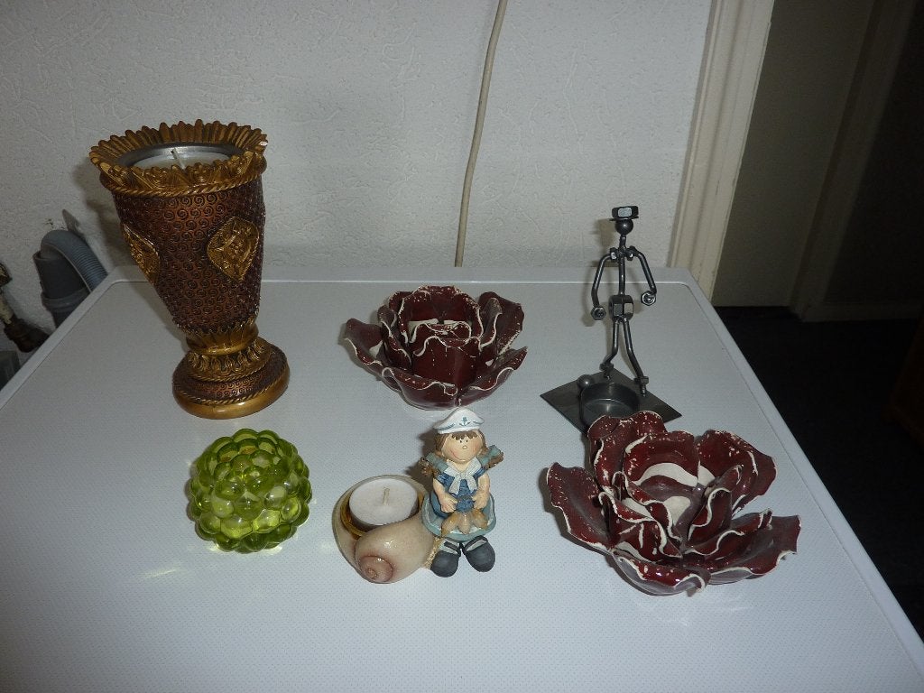 sfeerlicht theelicht decoratie, Ophalen of Verzenden, Zo goed als nieuw, Waxinelichthouder