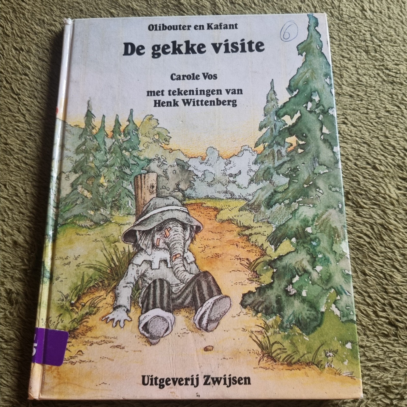 Olibouter en Kafant - De Gekke Visite (Carole Vos), Ophalen of Verzenden, Gelezen, Fictie algemeen
