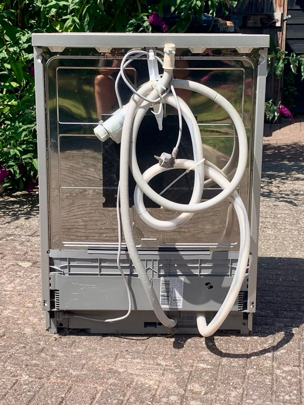Bosch SMS50D48EU Vrijstaande Vaatwasser - Werkend, Witgoed en Apparatuur, Vaatwasmachines, Ophalen, Gebruikt, 60 cm of meer, Kort programma