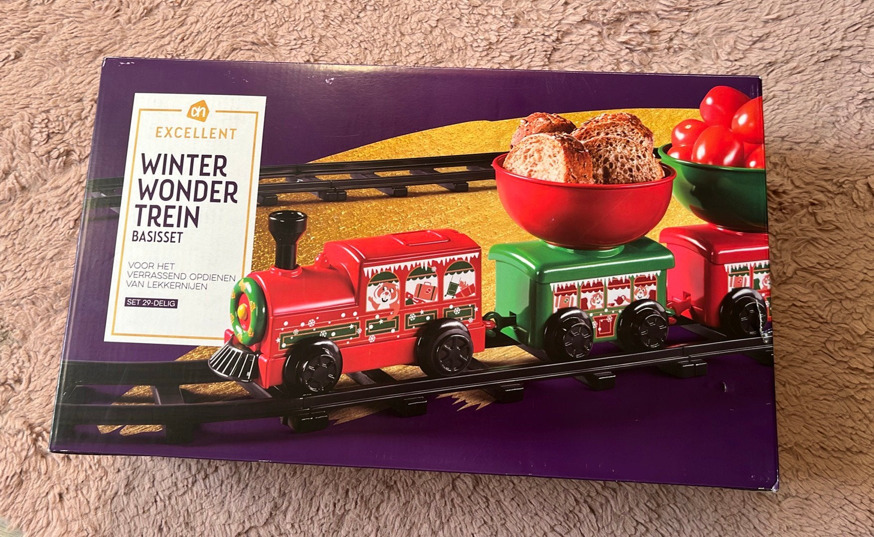 AH winter wondertrein, Diversen, Kerst, Ophalen of Verzenden, Zo goed als nieuw