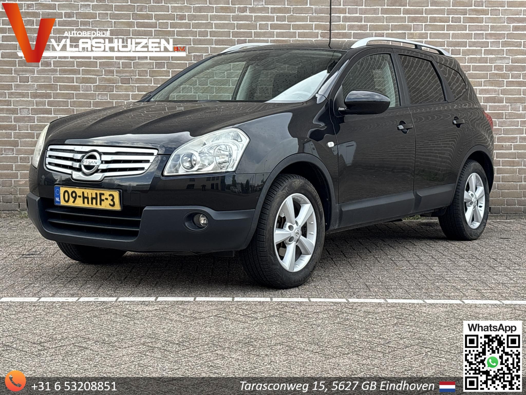 Nissan Qashqai +2 2.0 Optima | 7P. | Pano | Climate | Cruise, Auto's, Nissan, Voorwielaandrijving, Stof, Gebruikt, Zwart