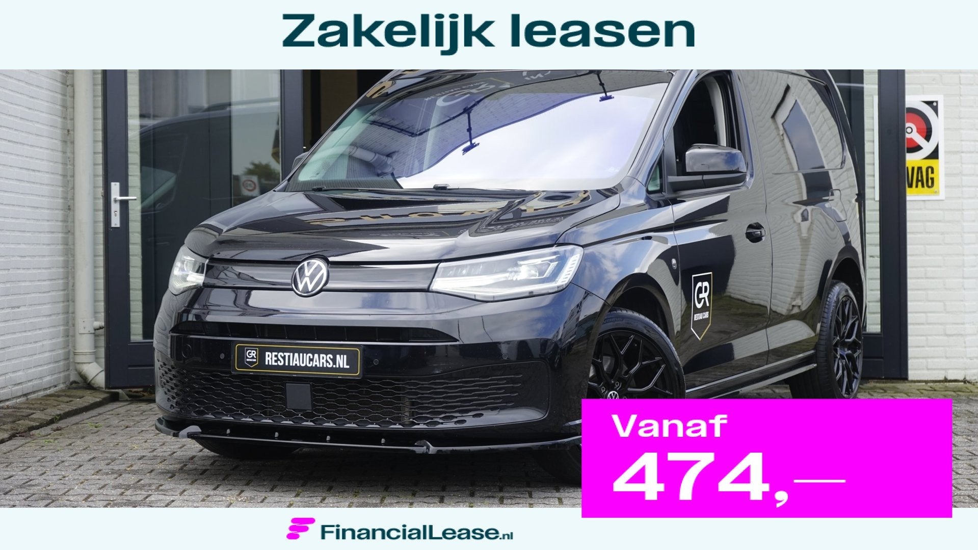 Volkswagen Caddy 1.5 eTSI MAXTON DESIGN AUTOMAAT|BENZINE|CAM, Stof, Volkswagen, Zwart, Bedrijf