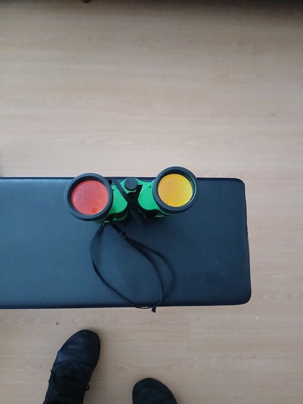 Verrekijker met Groene Accent en Draagkoord, Ophalen of Verzenden
