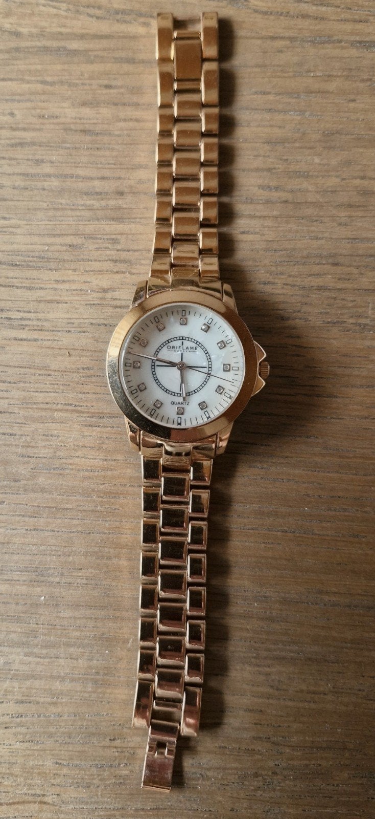 Oriflame Swarovski horloge., Overige merken, Staal, Polshorloge, Ophalen of Verzenden