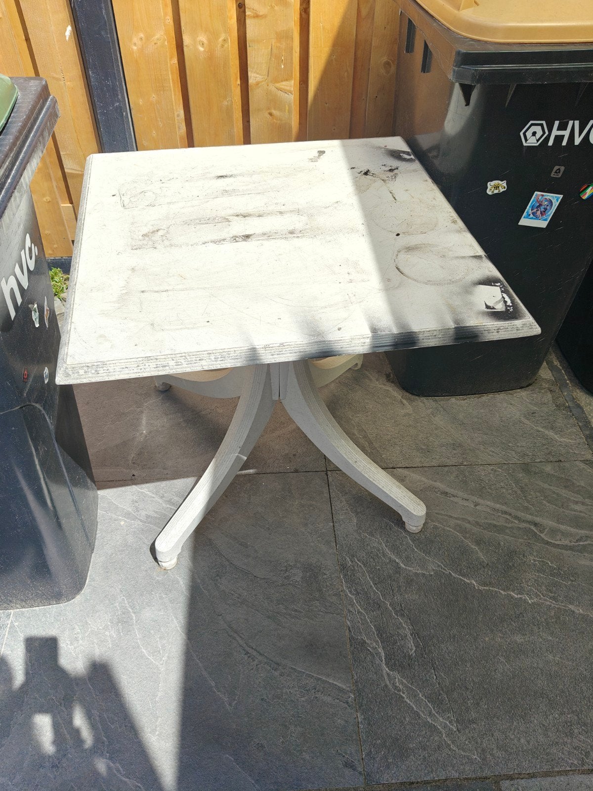 Tuintafel gratis ophalen, Ophalen, Gebruikt, Rechthoekig