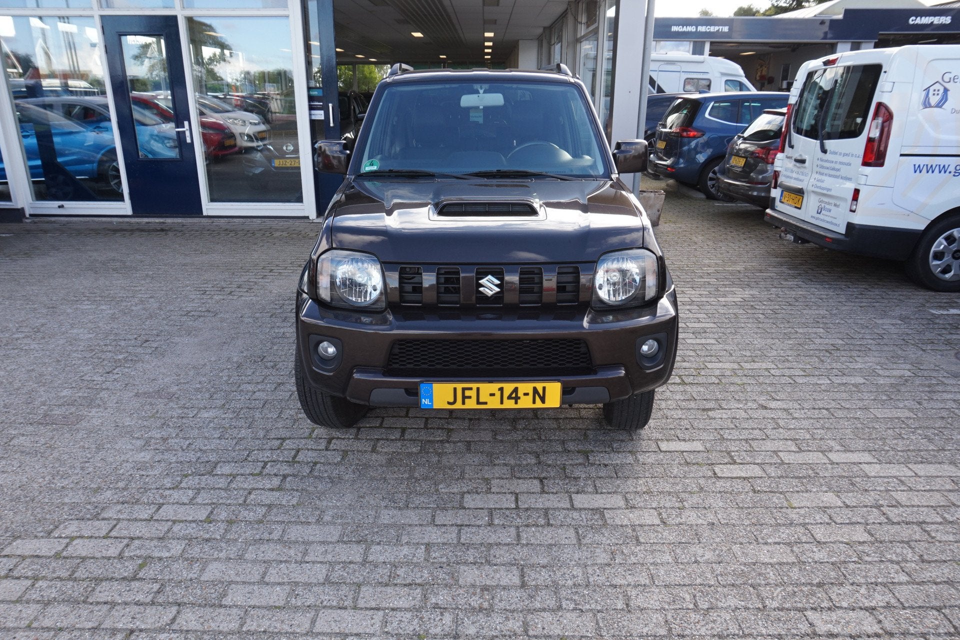 Suzuki Jimny 1.3 Exclusive , 75dkm Incl nw apk/beurt & 12 mn, Auto's, Keurmerk '100% Onderhouden', 86 pk, Gebruikt, Zwart