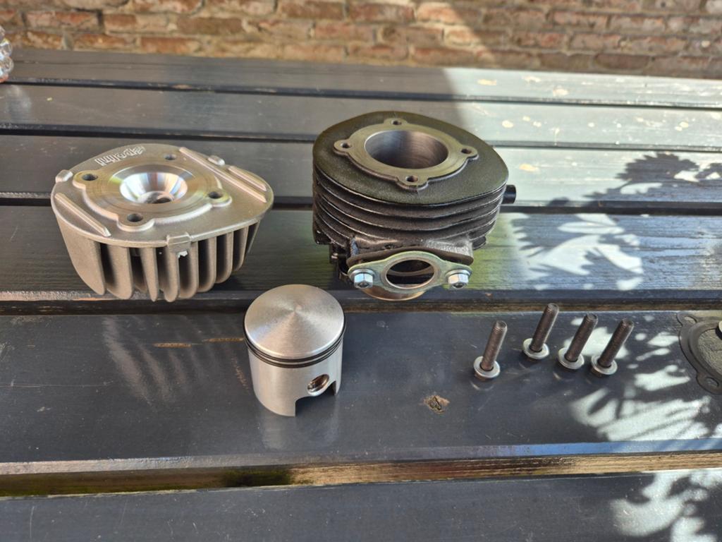 Vespa pk 50 polini 75 cc evo, Fietsen en Brommers, Brommers | Vespa, Ophalen of Verzenden, Nieuw