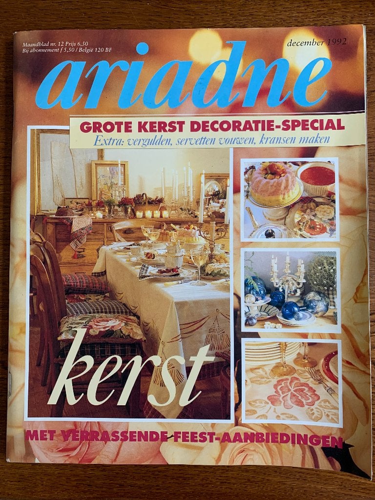 "Ariadne" December 1992 als Nieuw, Ophalen of Verzenden, Nieuw, Overige onderwerpen
