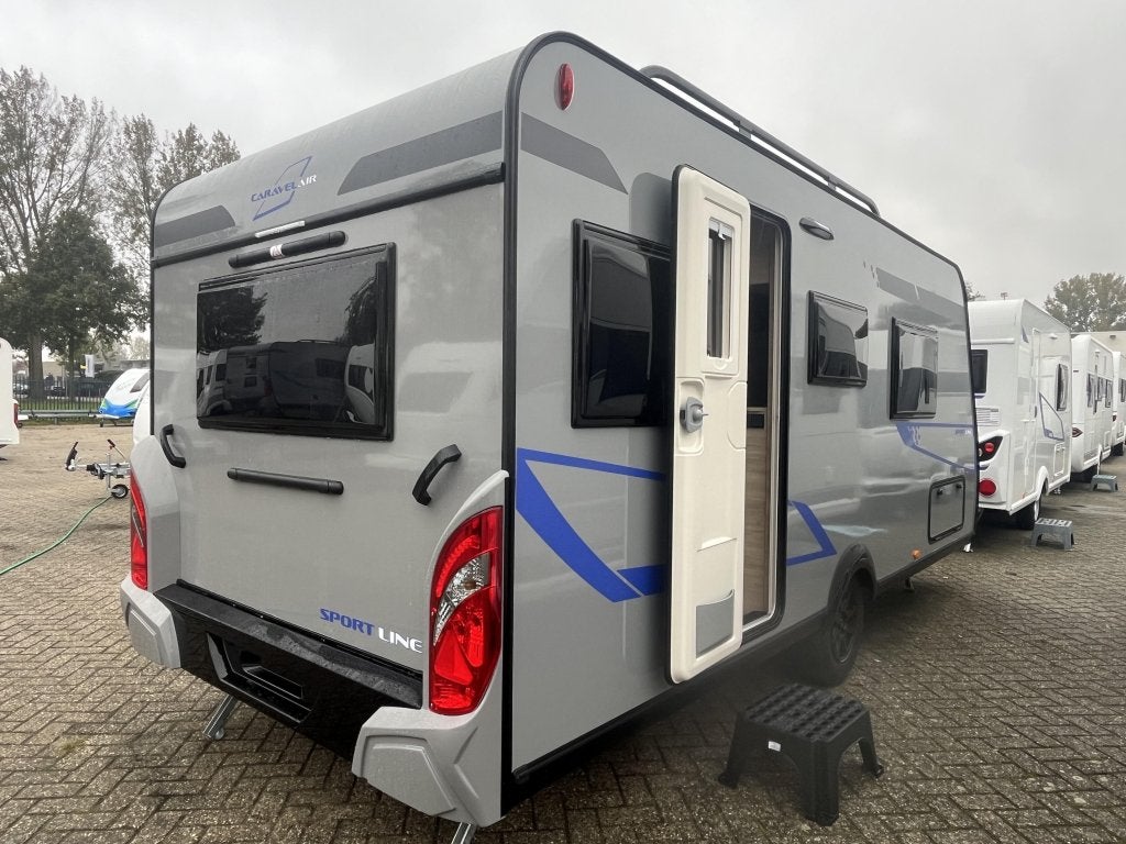 Caravelair Sport Line 480 vloer + ringverwarming, Caravans en Kamperen, Standaardzit, Schokbreker, Bedrijf, Caravelair