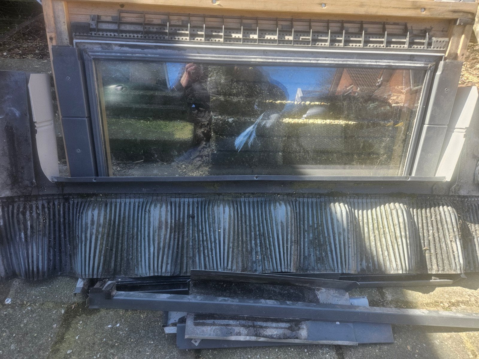 Velux dakraam 55 hoog 94 breed - Goede gebruikte staat, Ophalen, Gebruikt, Minder dan 80 cm, Overige typen