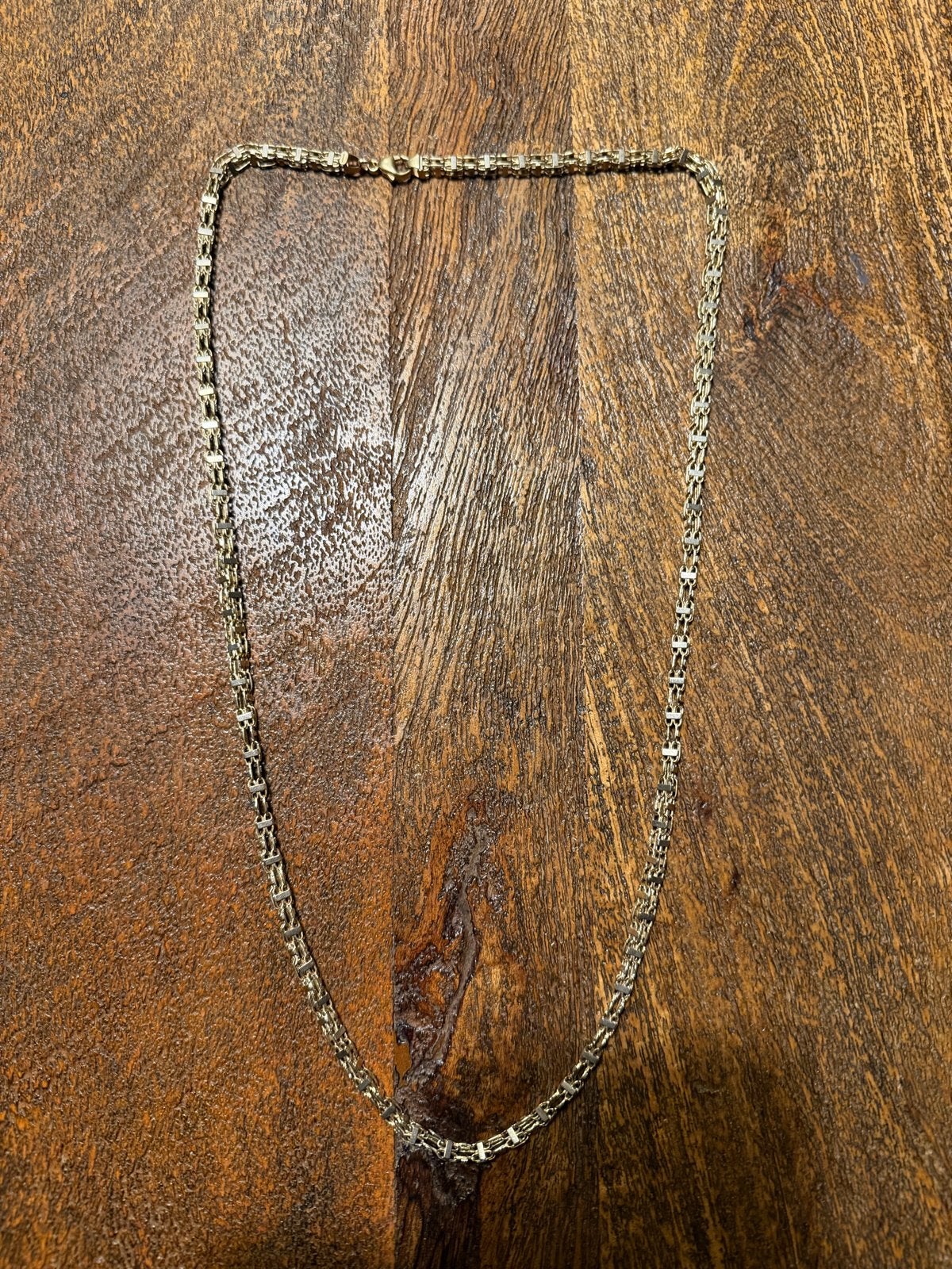 Magnum Ketting 14 K, Sieraden, Tassen en Uiterlijk, Kettingen, Ophalen, Gebruikt, Geel, Goud