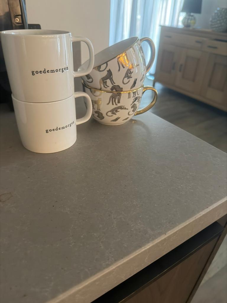 Koffie kopjes, Ophalen of Verzenden, Zo goed als nieuw, Overige stijlen, Kop(pen) en/of Schotel(s)
