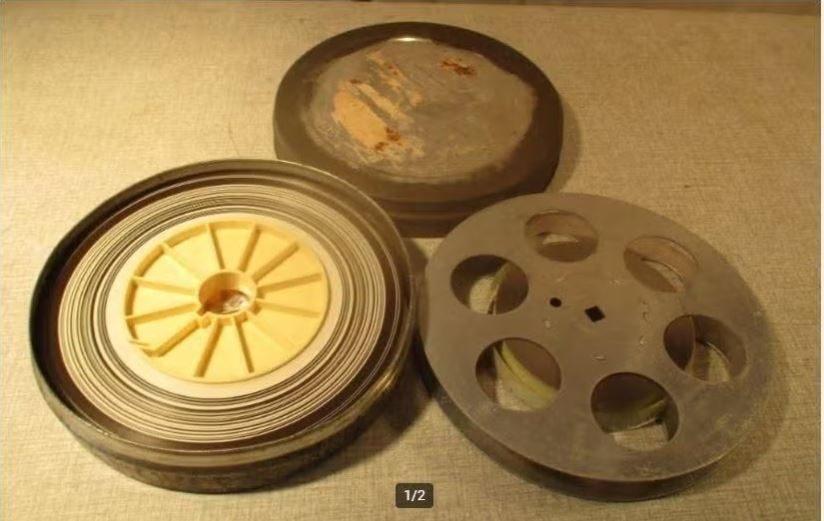 Oude 16mm Filmrol - Amorces - 18cm, Audio, Tv en Foto, Filmrollen, Ophalen of Verzenden, 16mm film