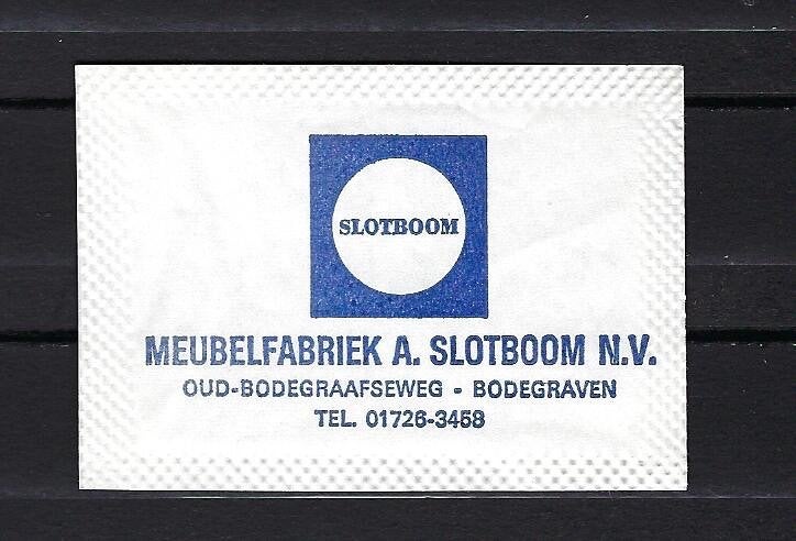 140 Bodegraven meubelfabriek SLOTBOOM, Ophalen of Verzenden, Nederland