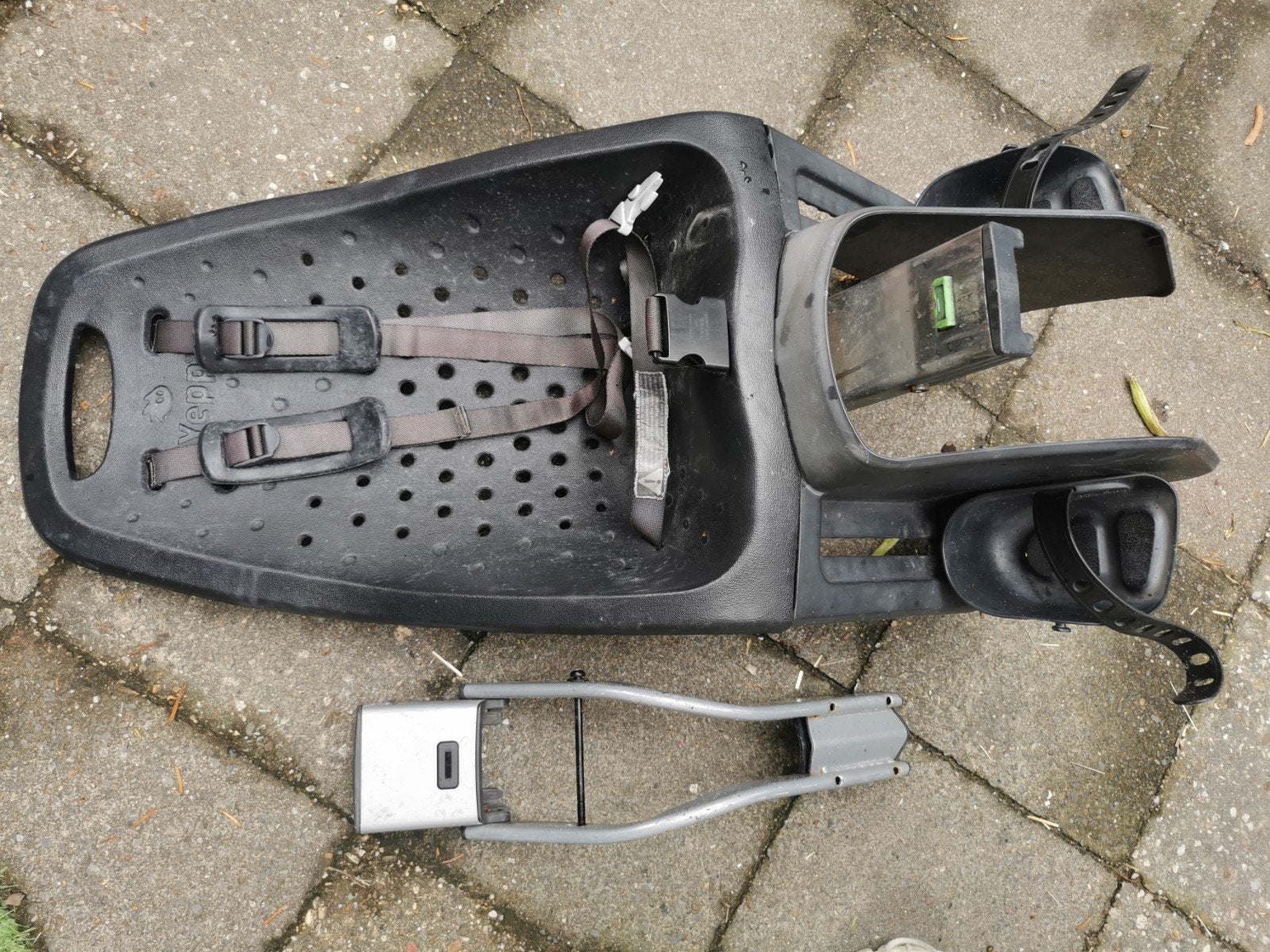 Yepp Achterzitje voor Kinderen - Zwart, Ophalen, Achterzitje, Yepp, 9 t/m 36 kg