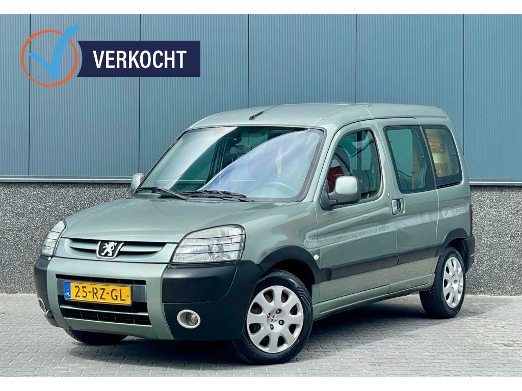 Peugeot Partner mpv 1.6-16V VTC (bj 2005), Auto's, Gebruikt, 4 cilinders, 1226 kg, Origineel Nederlands