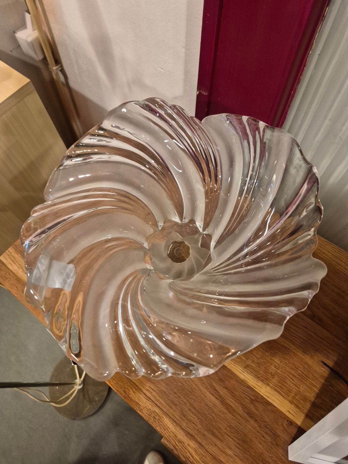 Prachtige glazen schaal/fruitschaal (lalique stijl ), Ophalen of Verzenden