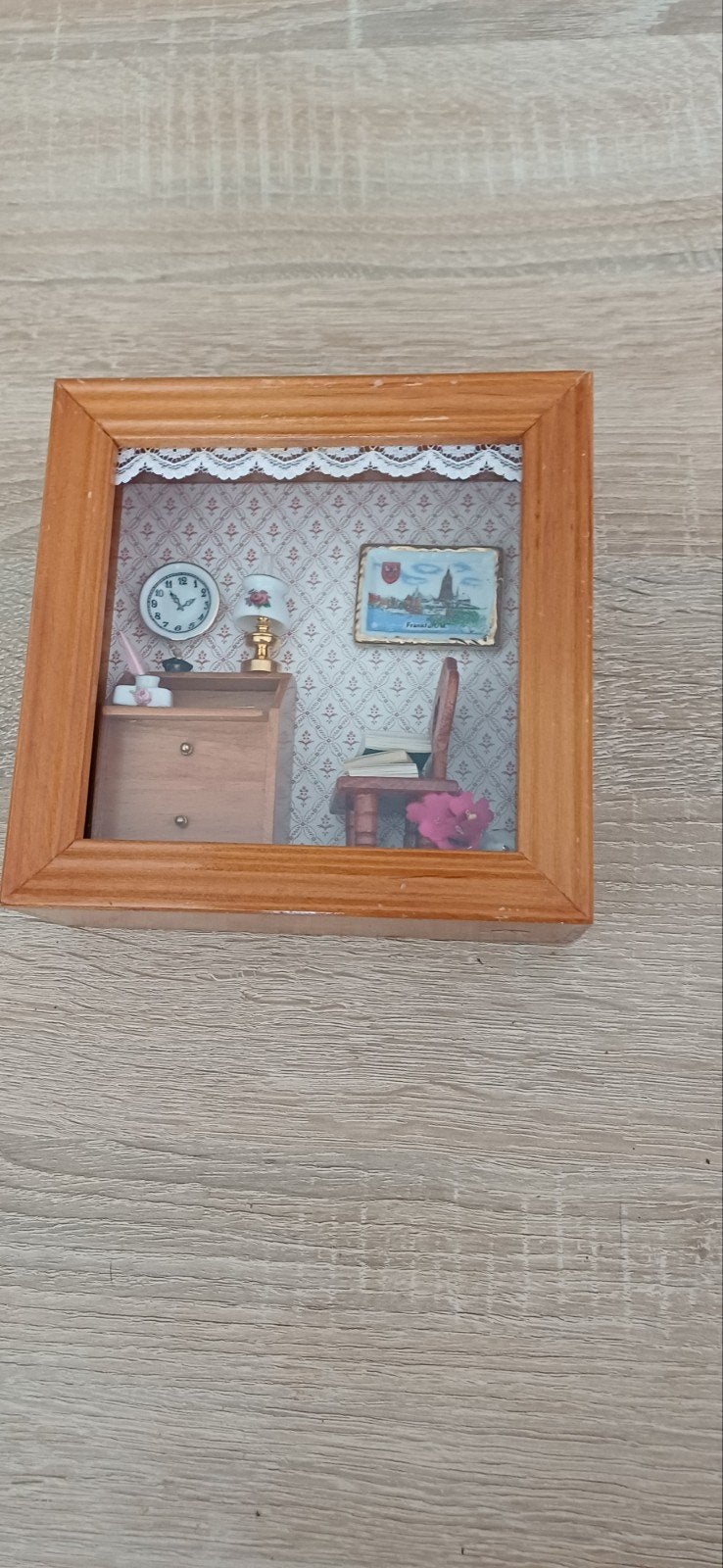Reutter Porzellan Miniatuur Kamer - Bureau, Ophalen of Verzenden, Zo goed als nieuw