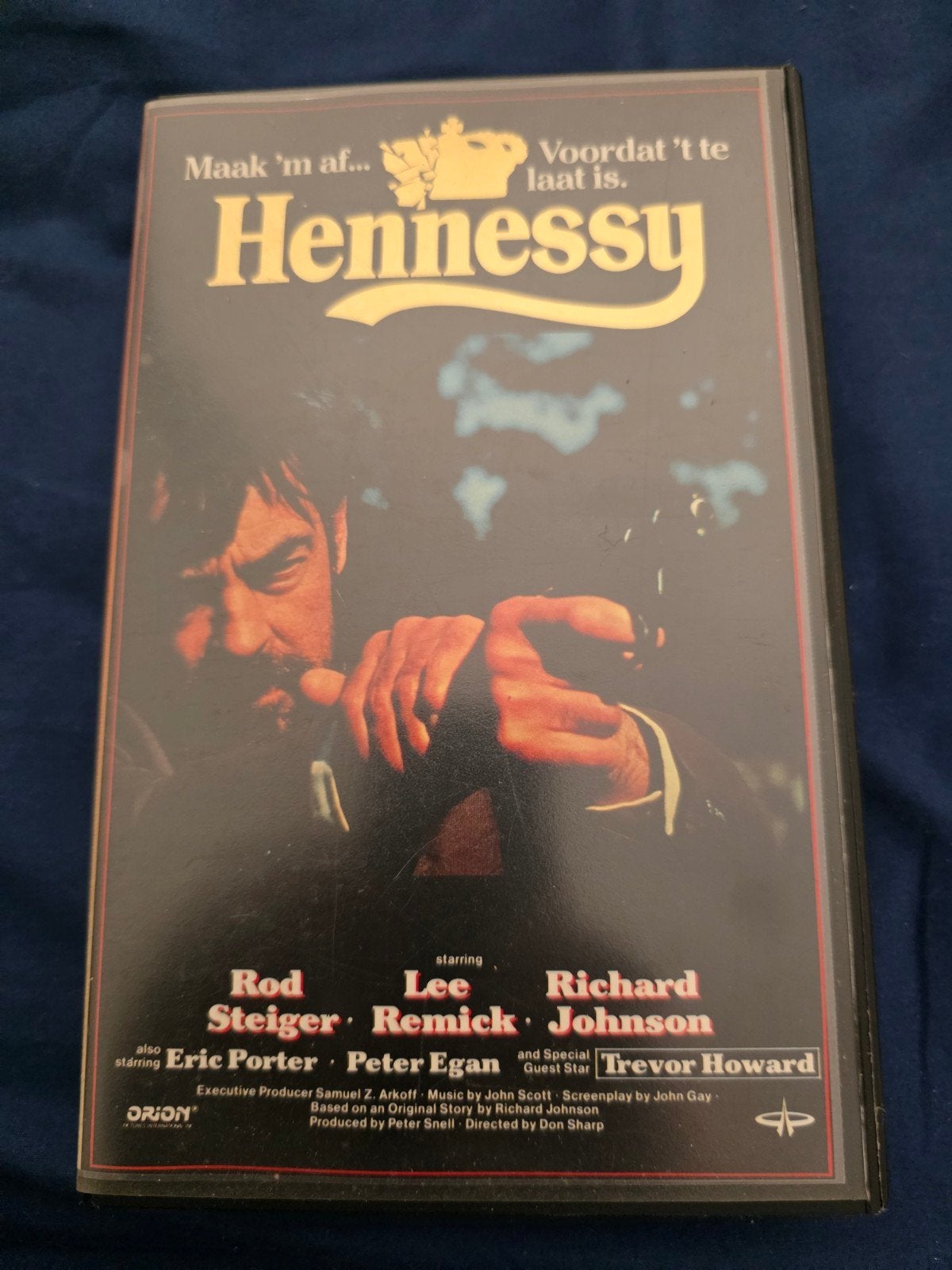 Hennessy VHS - Ex-rental actie film, Ophalen of Verzenden
