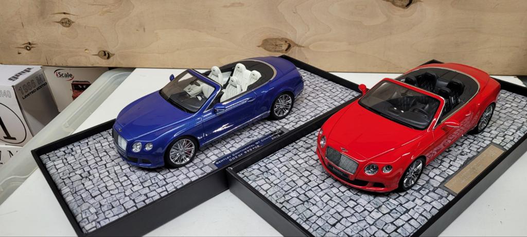 Minichamps 2013 Bentley Continental GT Speed Convertible, Hobby en Vrije tijd, Modelauto's | 1:18, Ophalen of Verzenden, Zo goed als nieuw