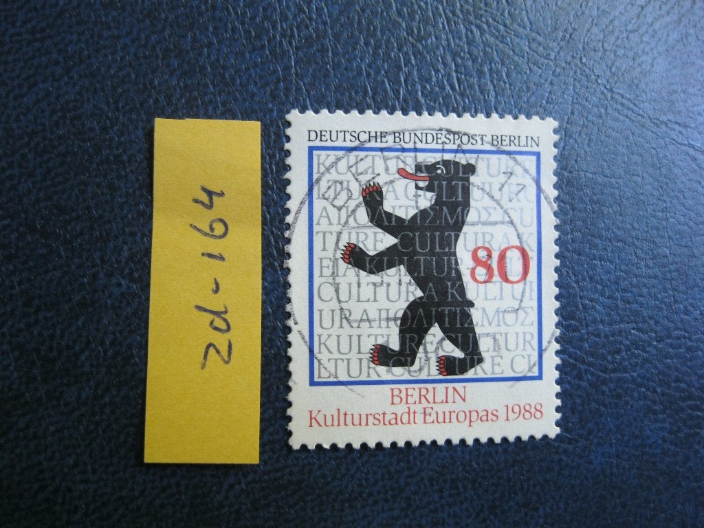 berlijn - cultuur hoofdstad 1985 (zd-164), Ophalen of Verzenden, Overige periodes, Gestempeld